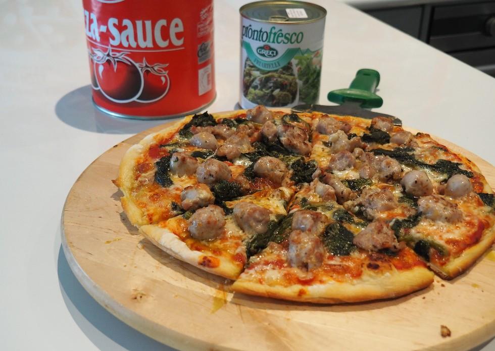 RECIPE: Homemade Italian Pizza with Friarielle